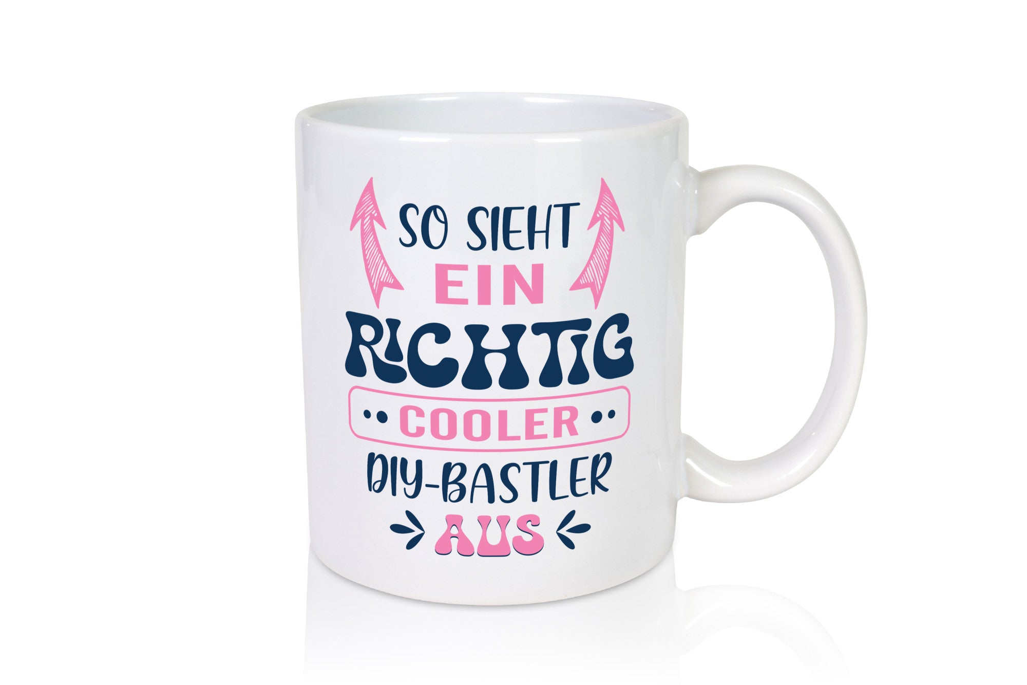 Richtig Cooler DIY Bastler | Basteln Handmade Humor Geschenkidee Tasse