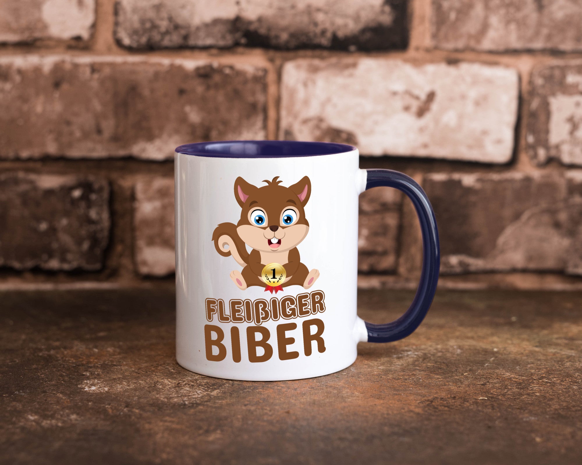 Fleißiger Biber | Motiv Tasse Kinder Geburtstag lustig Geschenkidee Geschenk