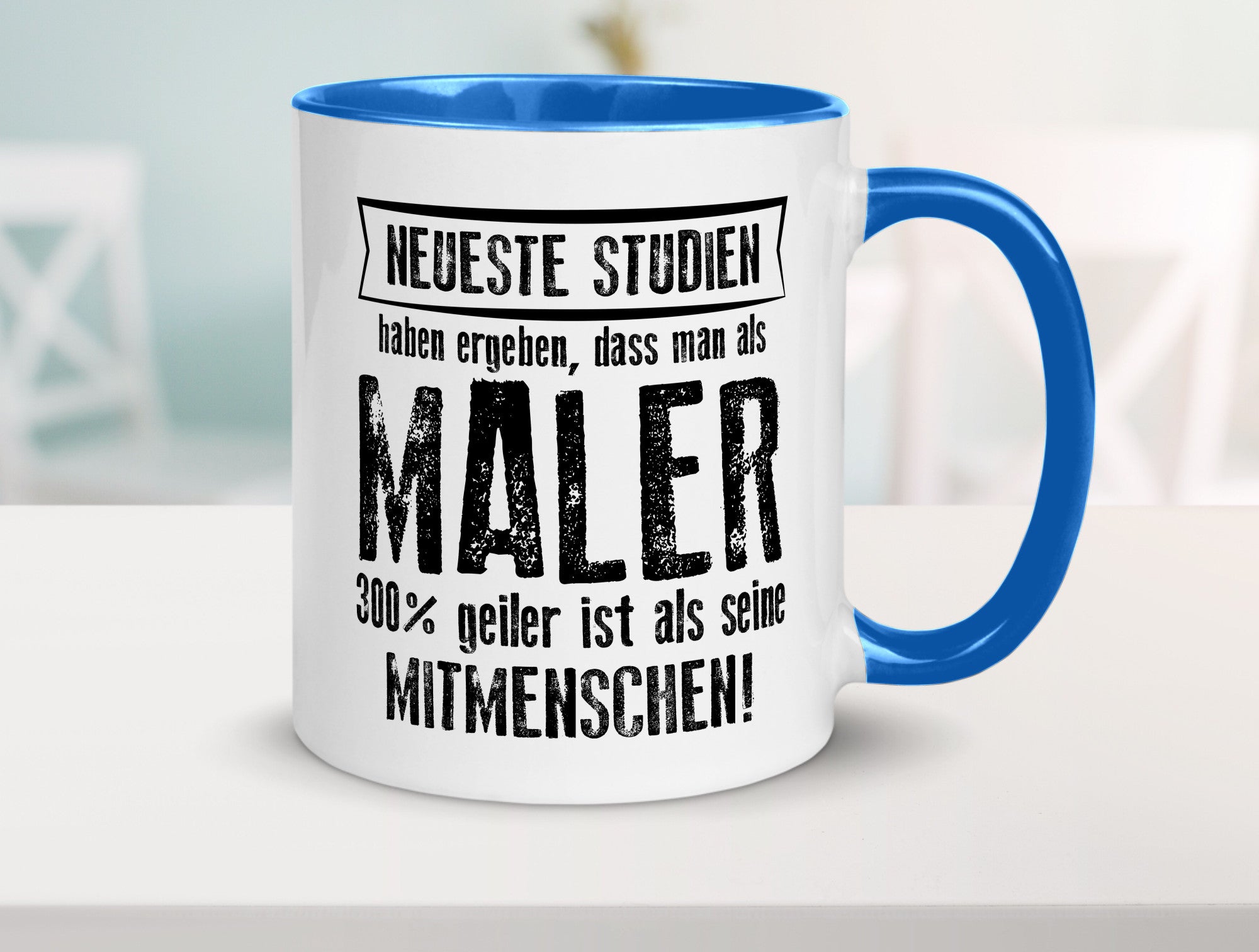 Neuste Studien: Maler | Malerei lustig Humor Geschenkidee Geschenk Tasse