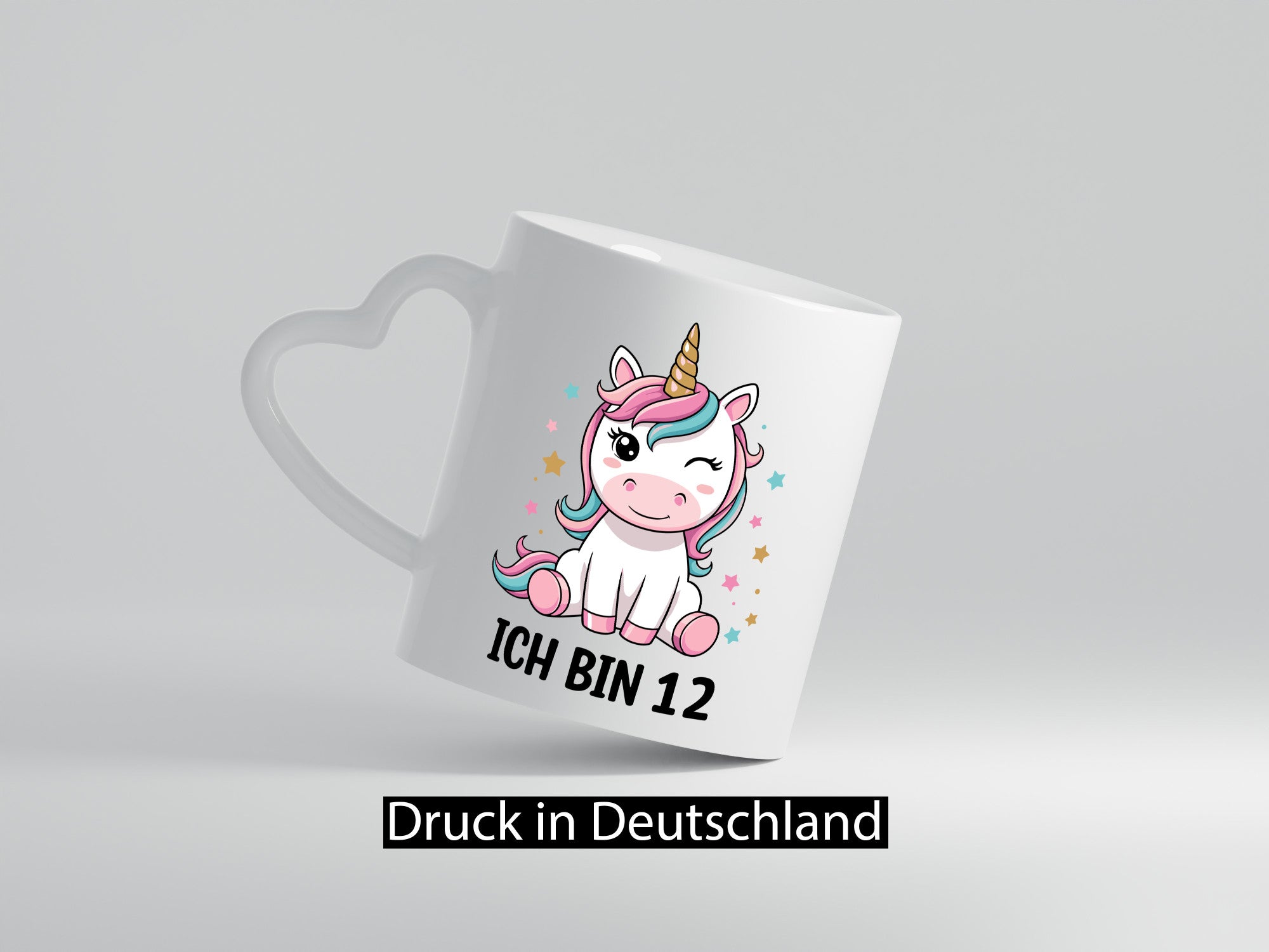 12. Geburtstag | 12 Jahre Einhorn Mädchen lustig Geschenkidee Geschenk Tasse
