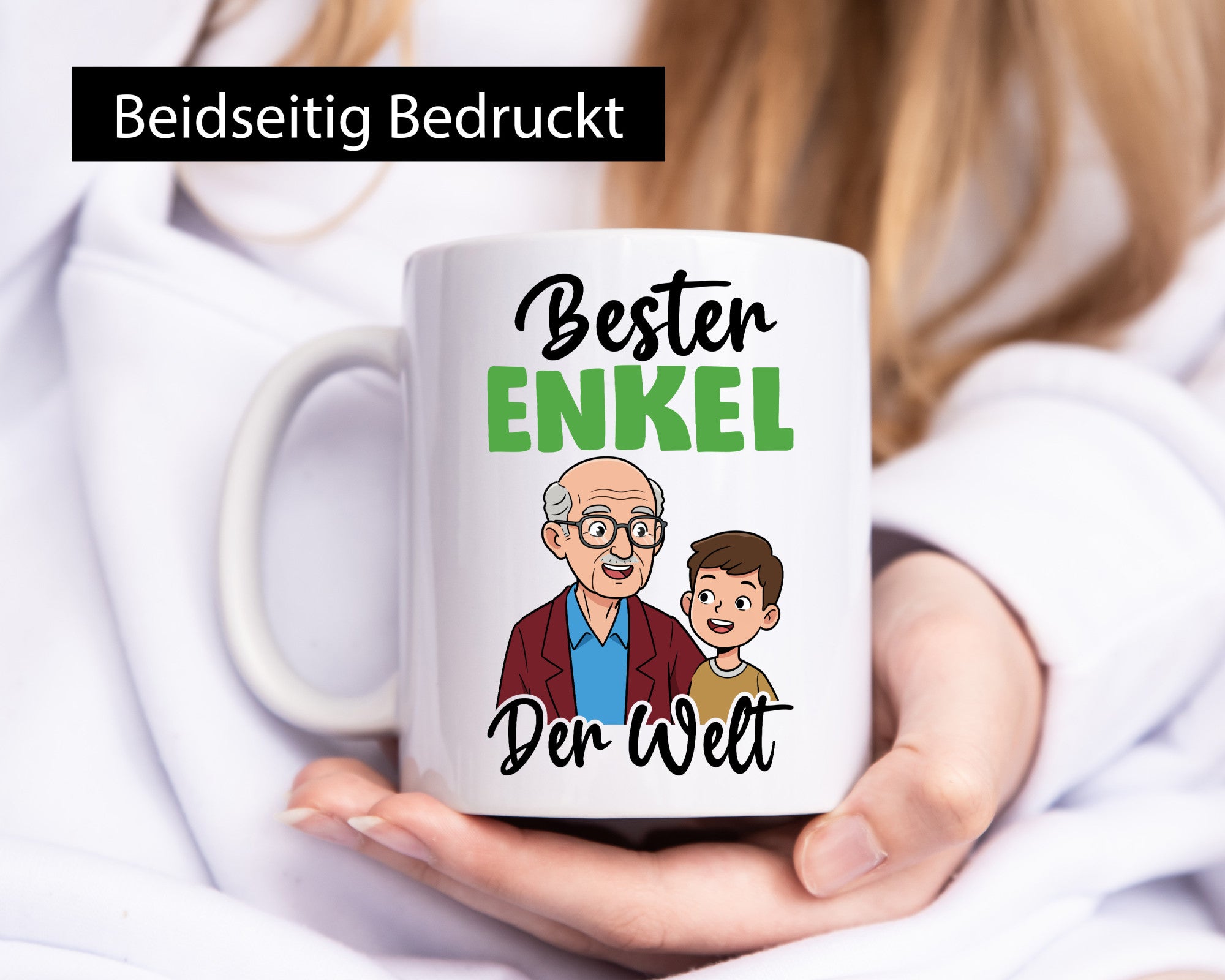 Bester Enkel | Großmutter Großvater Oma Opa lustiger Spruch Geschenk Familie