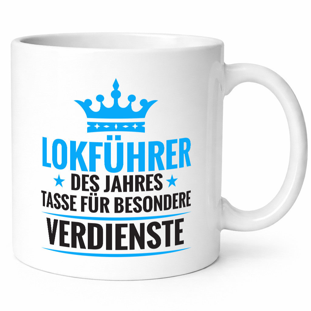 Besonderer Verdienst: Lokführer | Zug Beruf Geschenkidee Arbeit Kollegen Büro