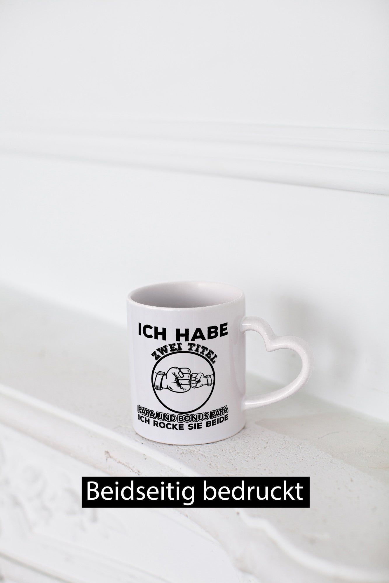 Papa und Bonus | Vater Tasse Männer Vatertag Geschenkidee Familie Humor