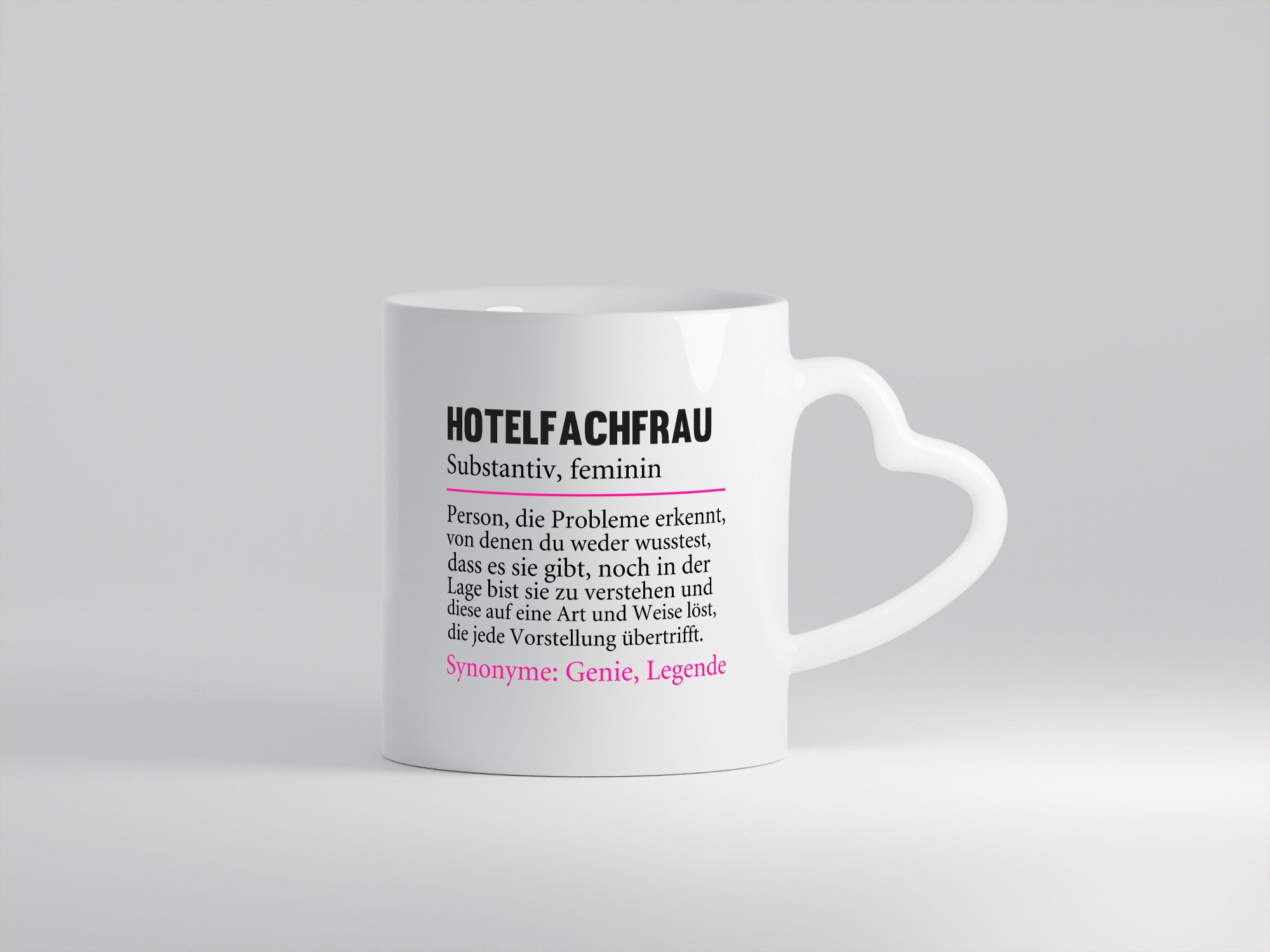 Hotelfachfrau | Beruf Spruch lustig Hotel Arbeit Kollegen Büro Geschenk Tasse