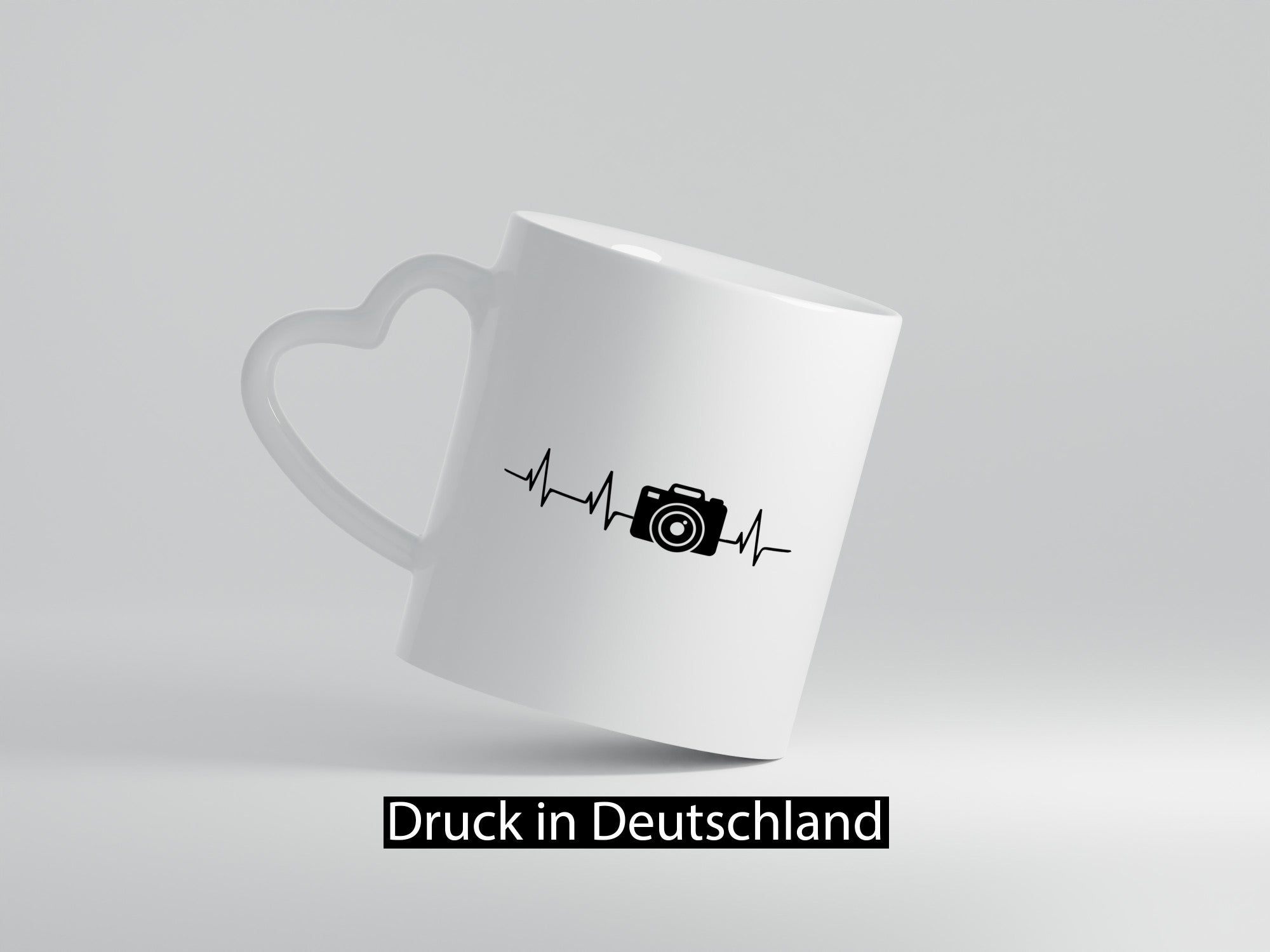 Fotografie Herzschlag | Kamera Fotograf Fotos lustig Humor Geschenkidee