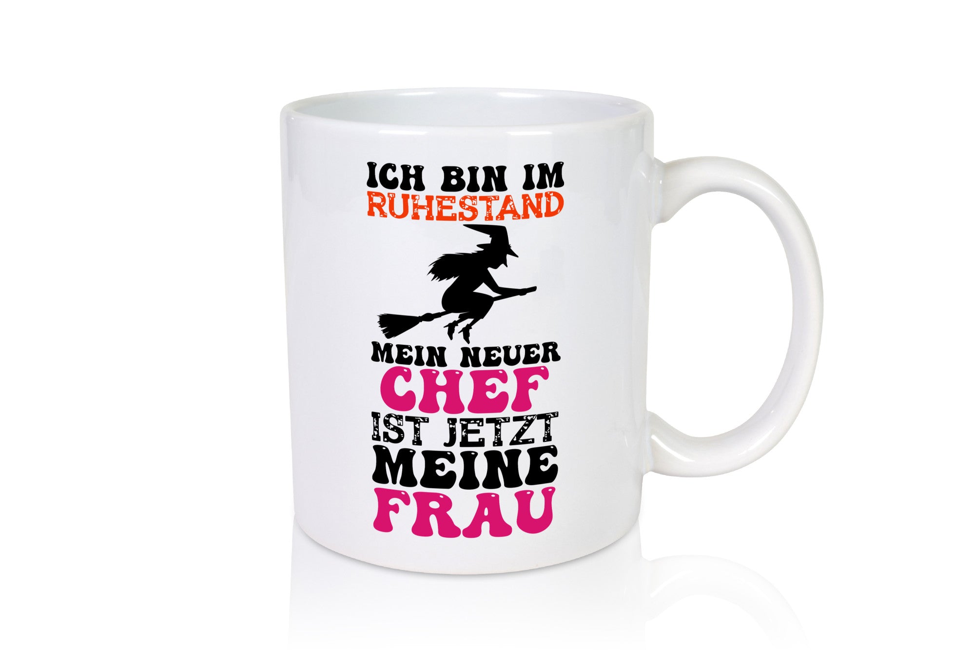 Mein neuer Chef ist meine Frau | Hexe Bin im ruhestand lustig Jubiläum Geschenk
