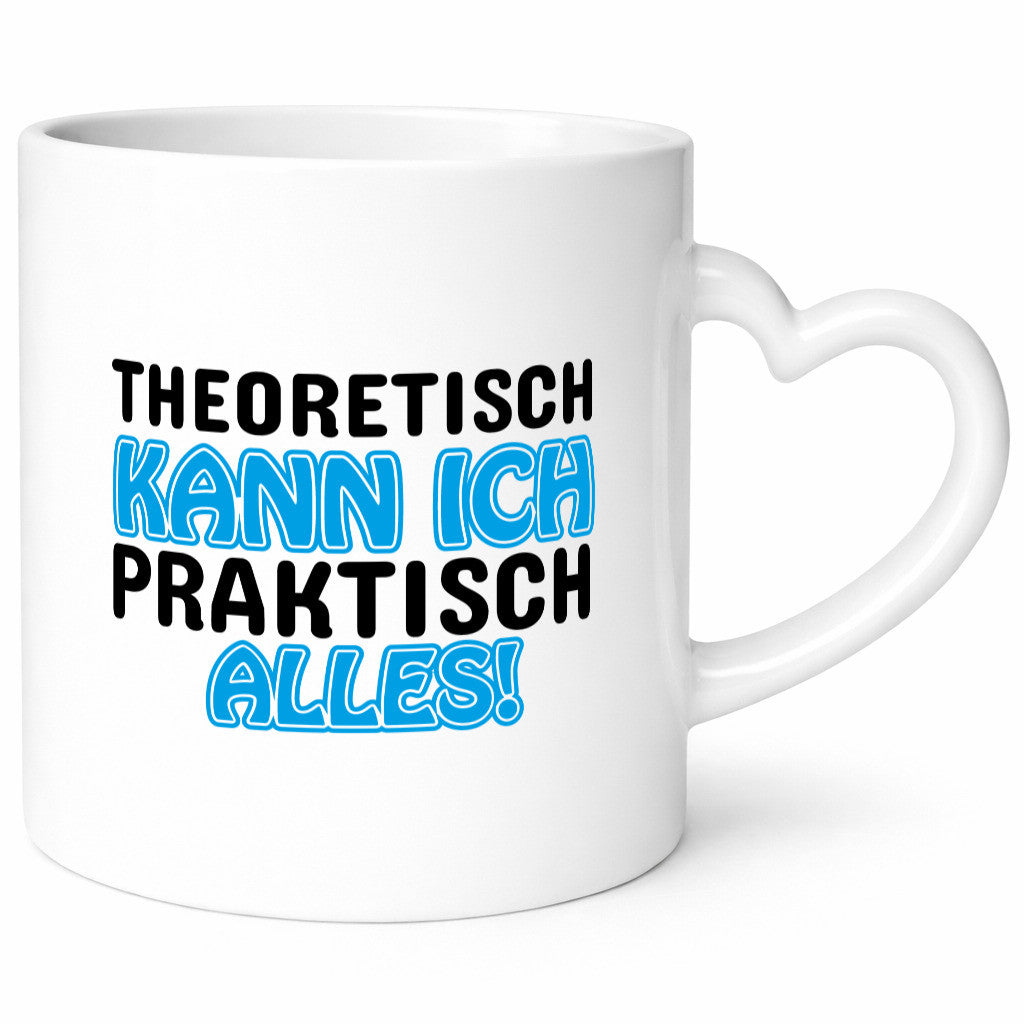 Ich kann alles lustiger Spruch Geschenk Humor Geschenkidee Tasse