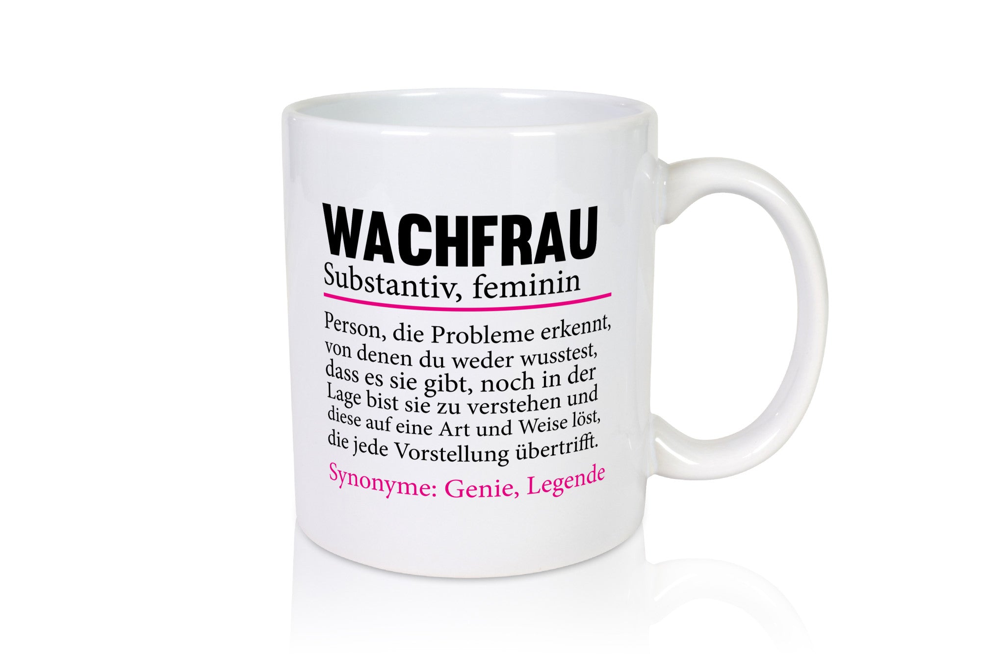 Wachfrau | Wachpersonal Spruch Nachtwächter Geschenk Humor Geschenkidee