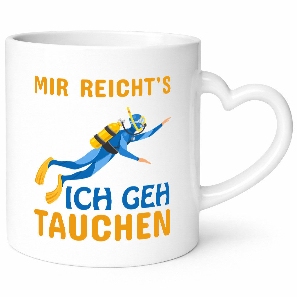 Ich geh tauchen | Taucher Spruchtasse Schnorcheln Geschenkidee Humor Tasse