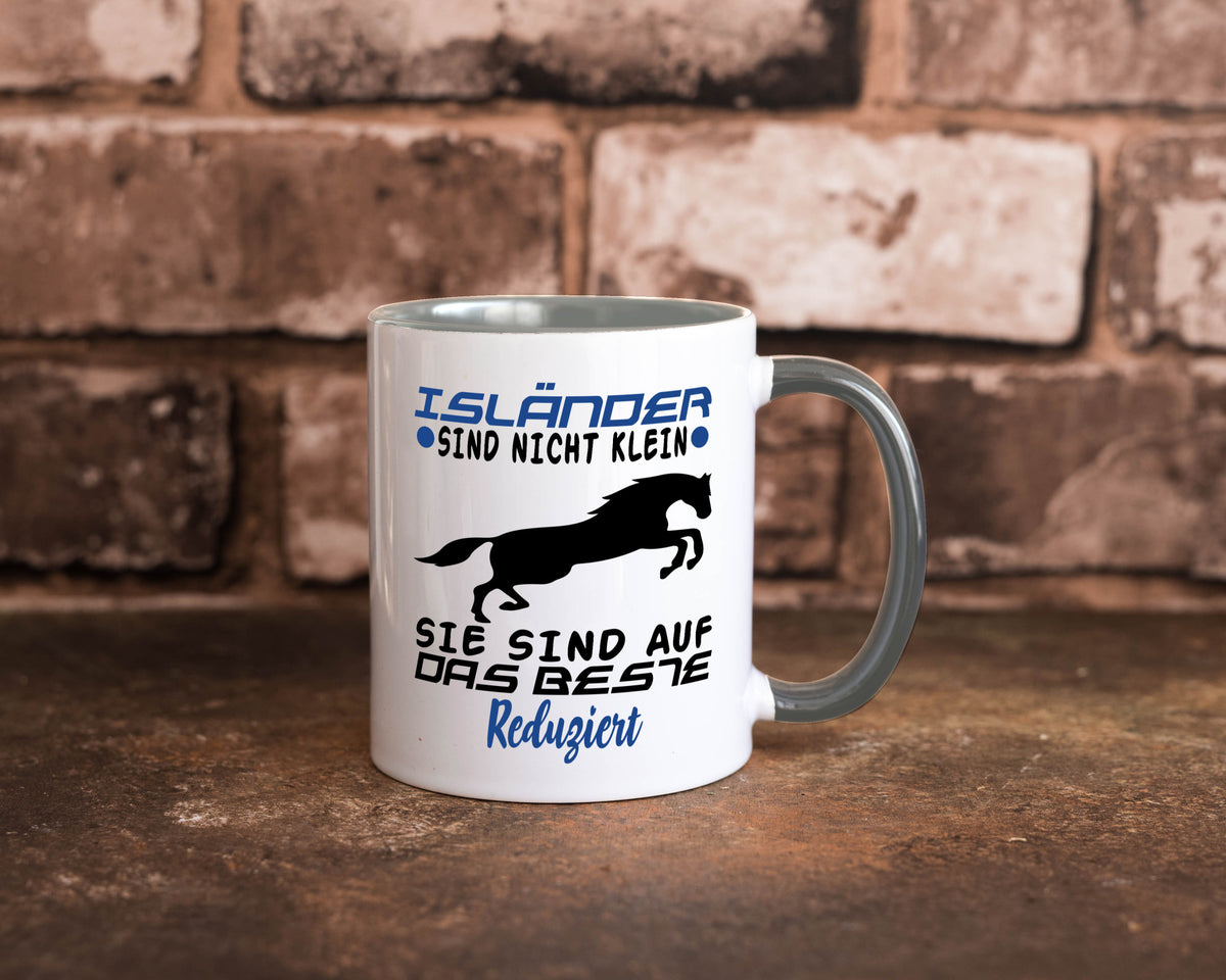 Isländer sind nicht klein | Auf das beste reduziert Geschenk Humor Geschenkidee Tasse