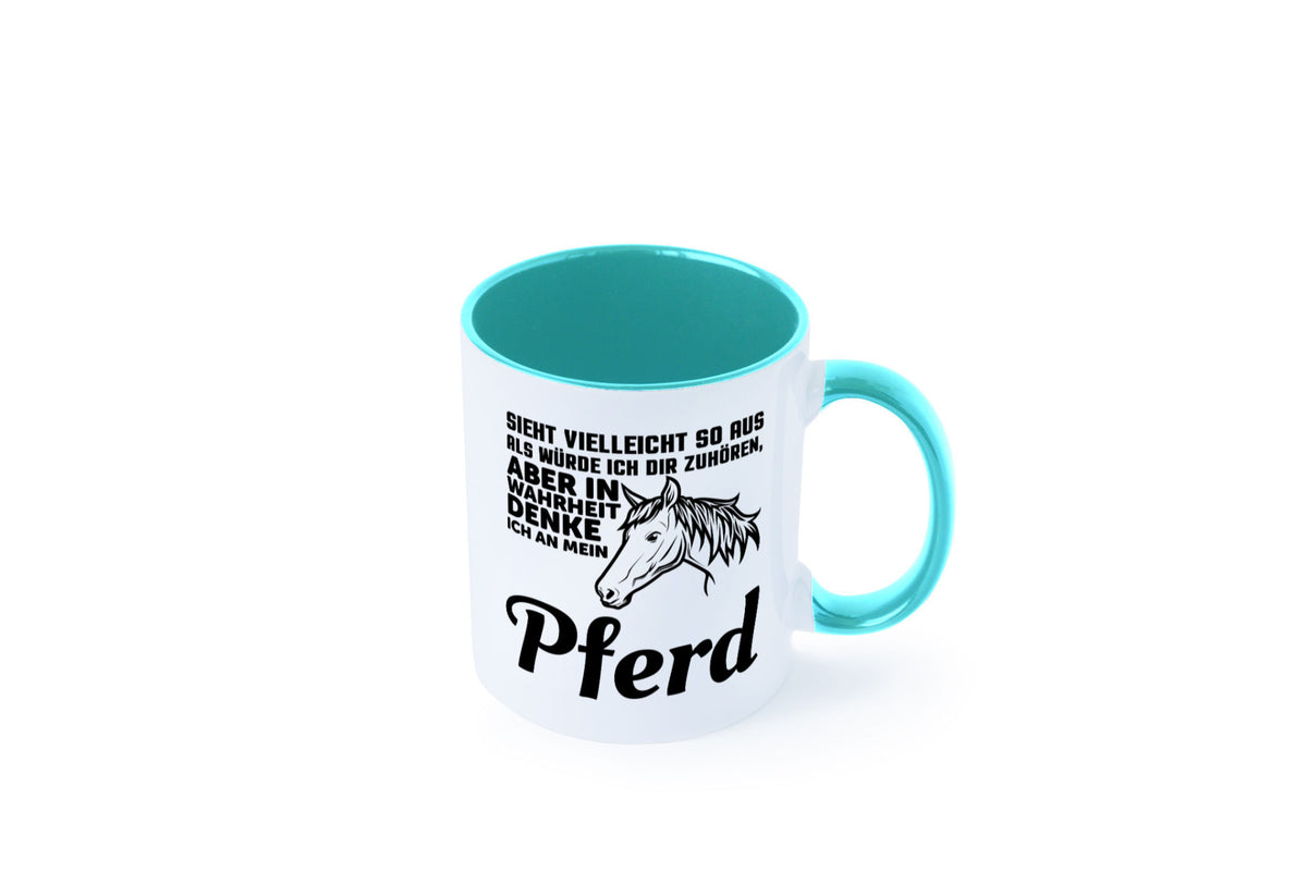 Pferde Spruch | Reiterin Tasse Pferdesport Reiten Humor Geschenkidee