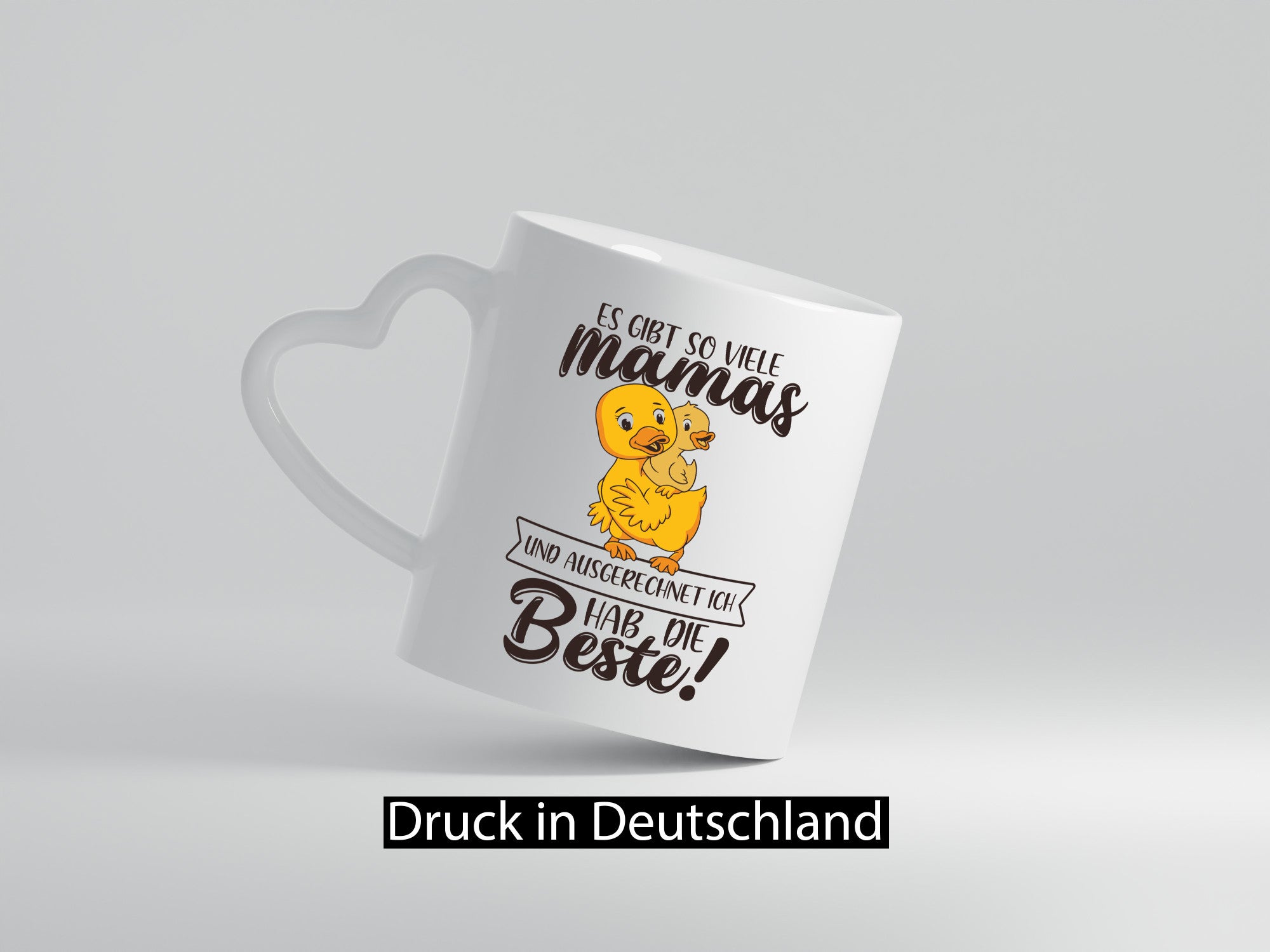 Ich hab die beste Mama | Muttertag Entenmama Geschenkidee Familie Humor Tasse