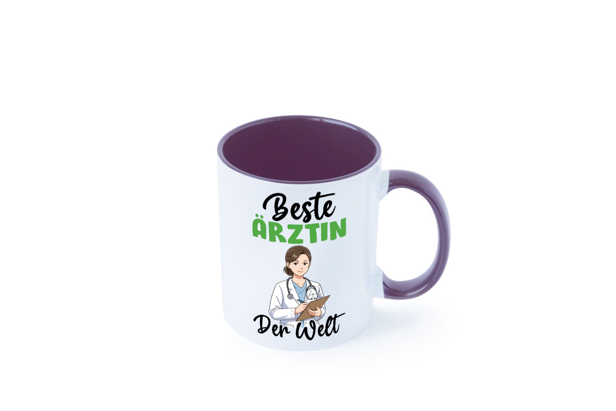 Beste Ärztin | Medizin Doktorin Fachärztin v2 Humor Geschenkidee Tasse