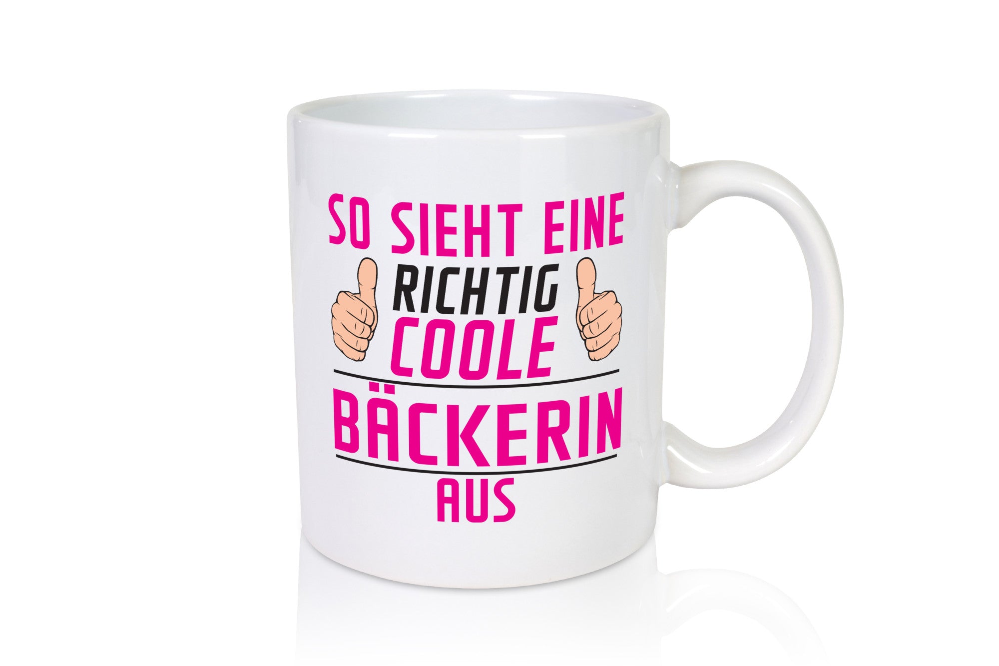 Richtig Coole Bäckerin | Bäckerei Frauen Backen lustiger Spruch Geschenk Humor