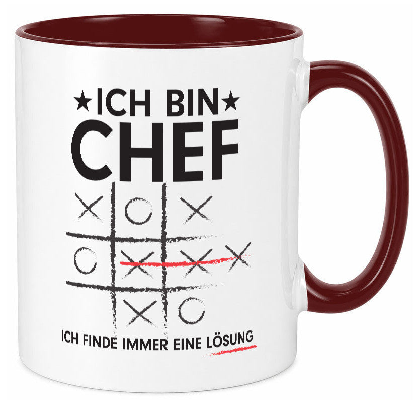 Lösung finden: Chef | Führungskraft Vorgesetzter v2 lustiger Spruch Geschenk