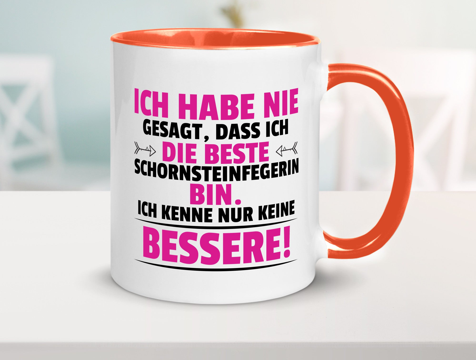 Die Beste Schornsteinfegerin | Kaminkehrer Handwerk lustig Humor Geschenkidee