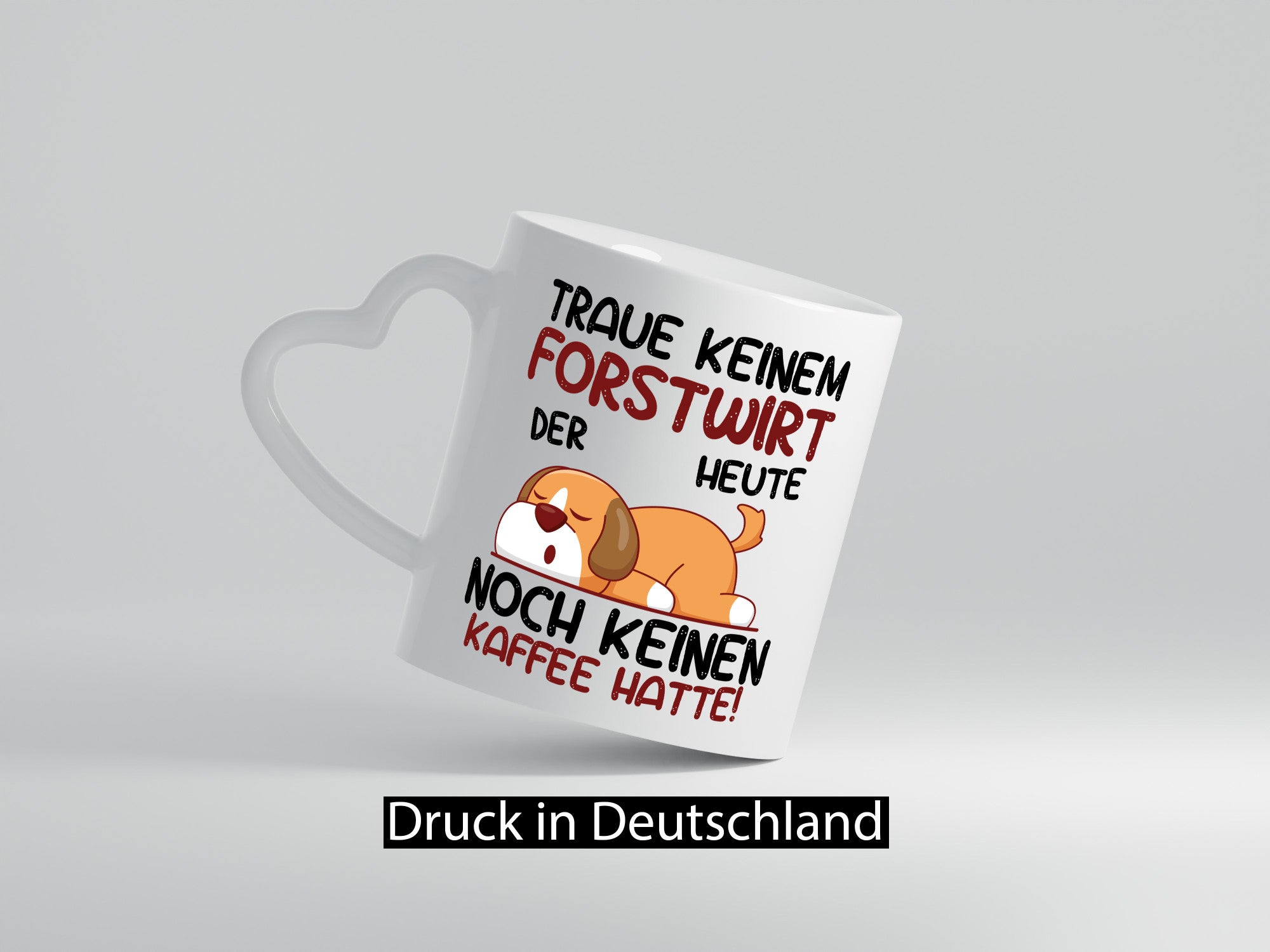 Traue keinem Forstwirt | Waldarbeiter lustiger Spruch Geschenk Arbeit Kollegen