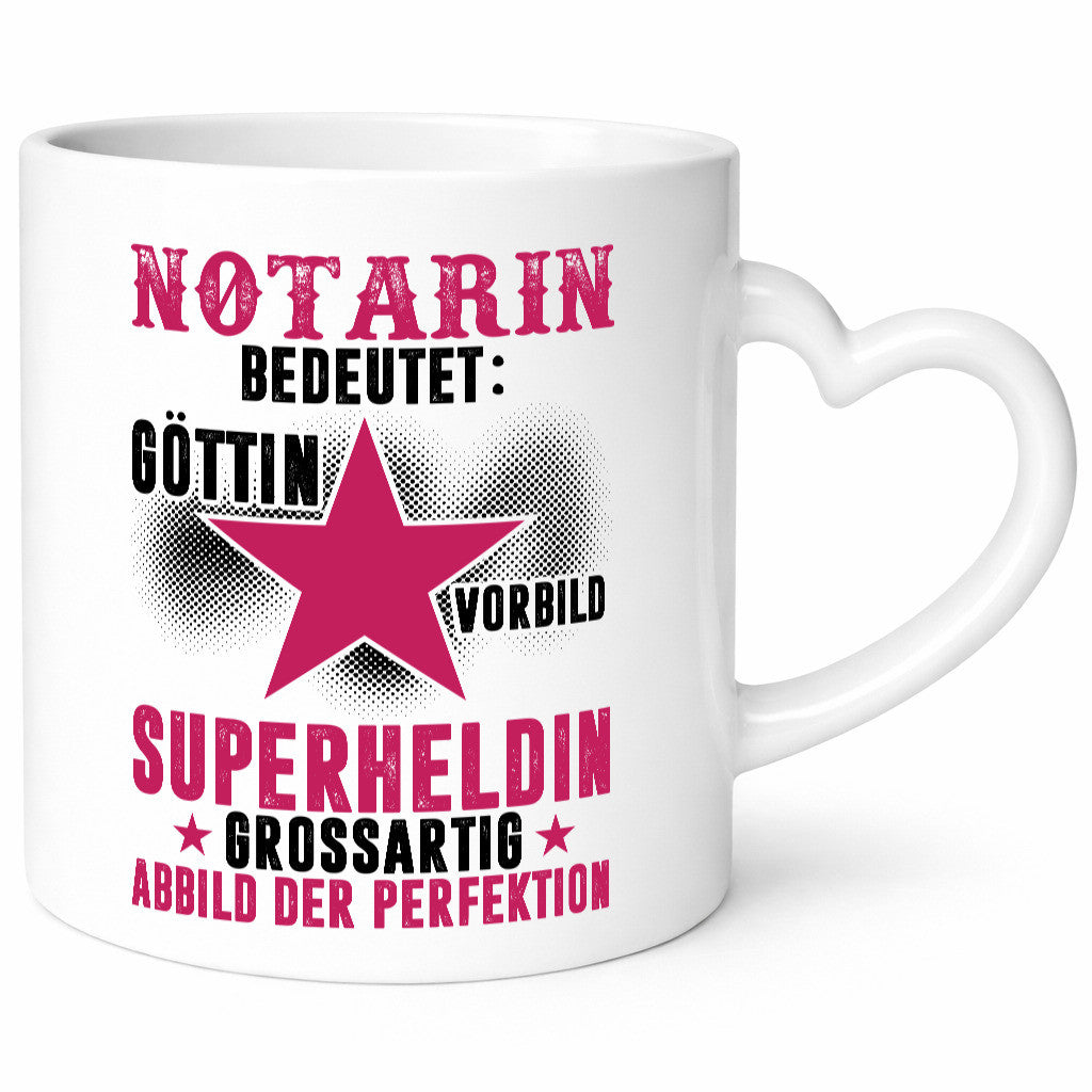 Bedeutung von Notarin | Juristin Geschenkidee Humor Tasse