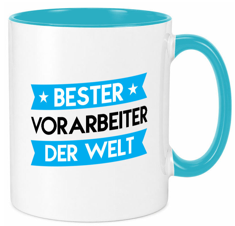 Bester Vorarbeiter | Kollege Teamleiter lustiger Spruch Geschenk Arbeit Tasse