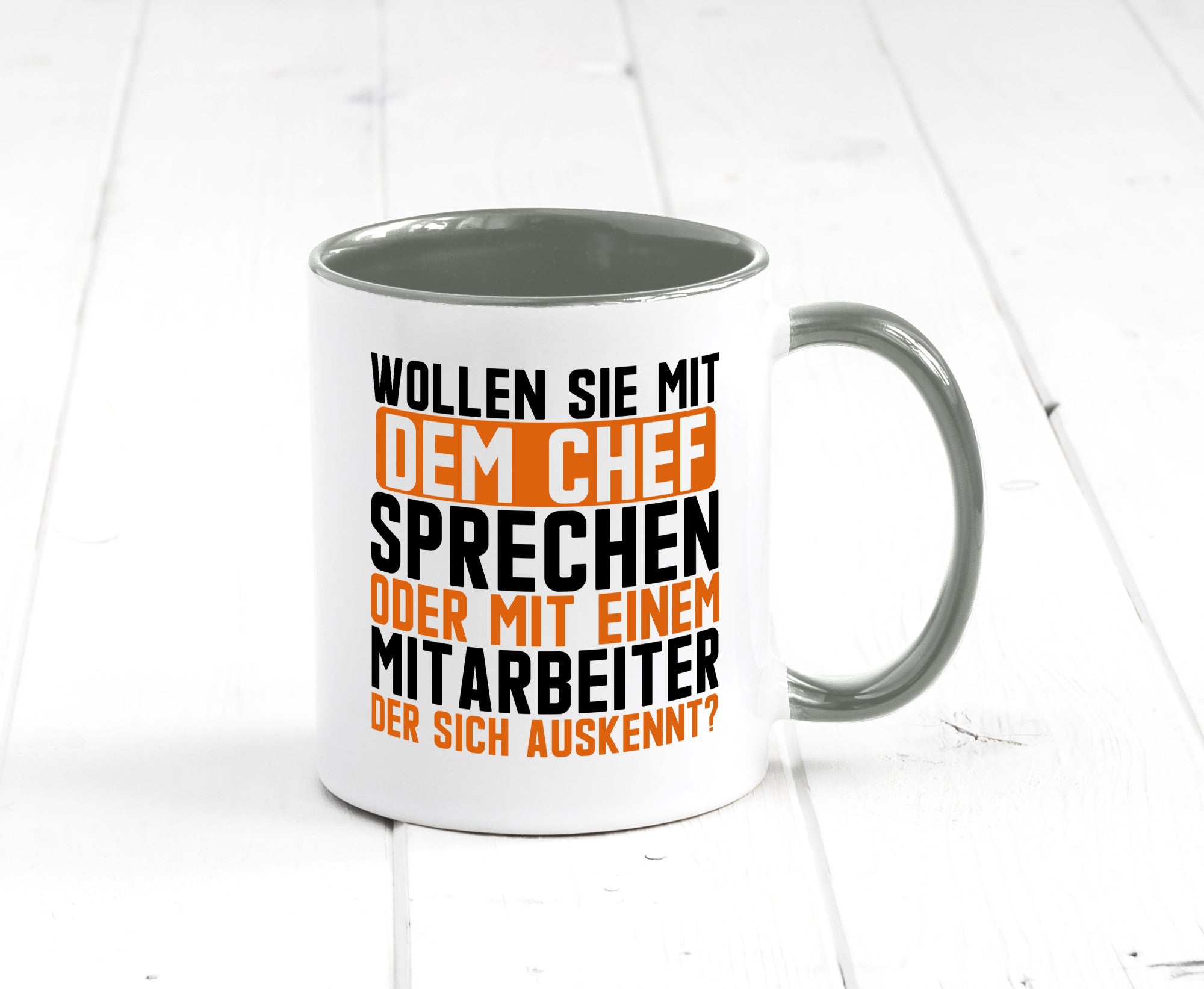 Wollen sie mit dem Chef Sprechen | Mitarbeiter Humor Arbeit Kollegen Büro