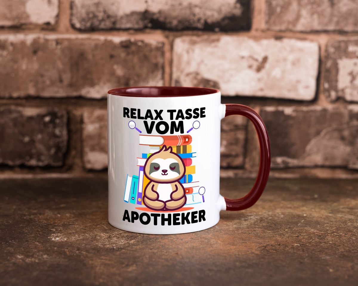 Relax Tasse: Apotheker | Apotheke Pharmazie lustiger Spruch Geschenk Humor