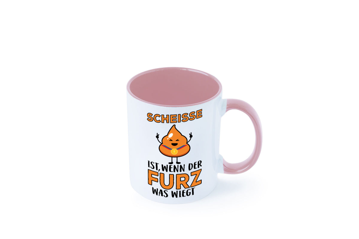 Scheisse ist lustiger Spruch Geschenk Humor Geschenkidee Tasse