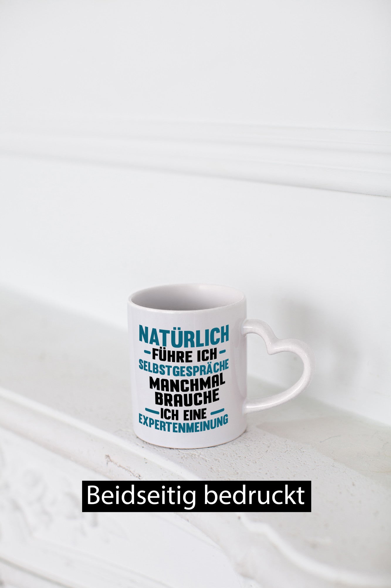 Expertenmeinung | Spruch witzig Selbstgespräche Geschenkidee Humor Tasse