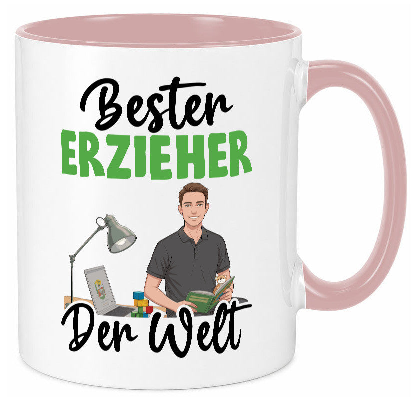 Bester Erzieher | Pädagoge Schule v2 Geschenk Humor Geschenkidee lustiger
