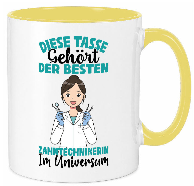 Im Universum: Zahntechnikerin | Zahnmedizin Humor Geschenkidee Tasse
