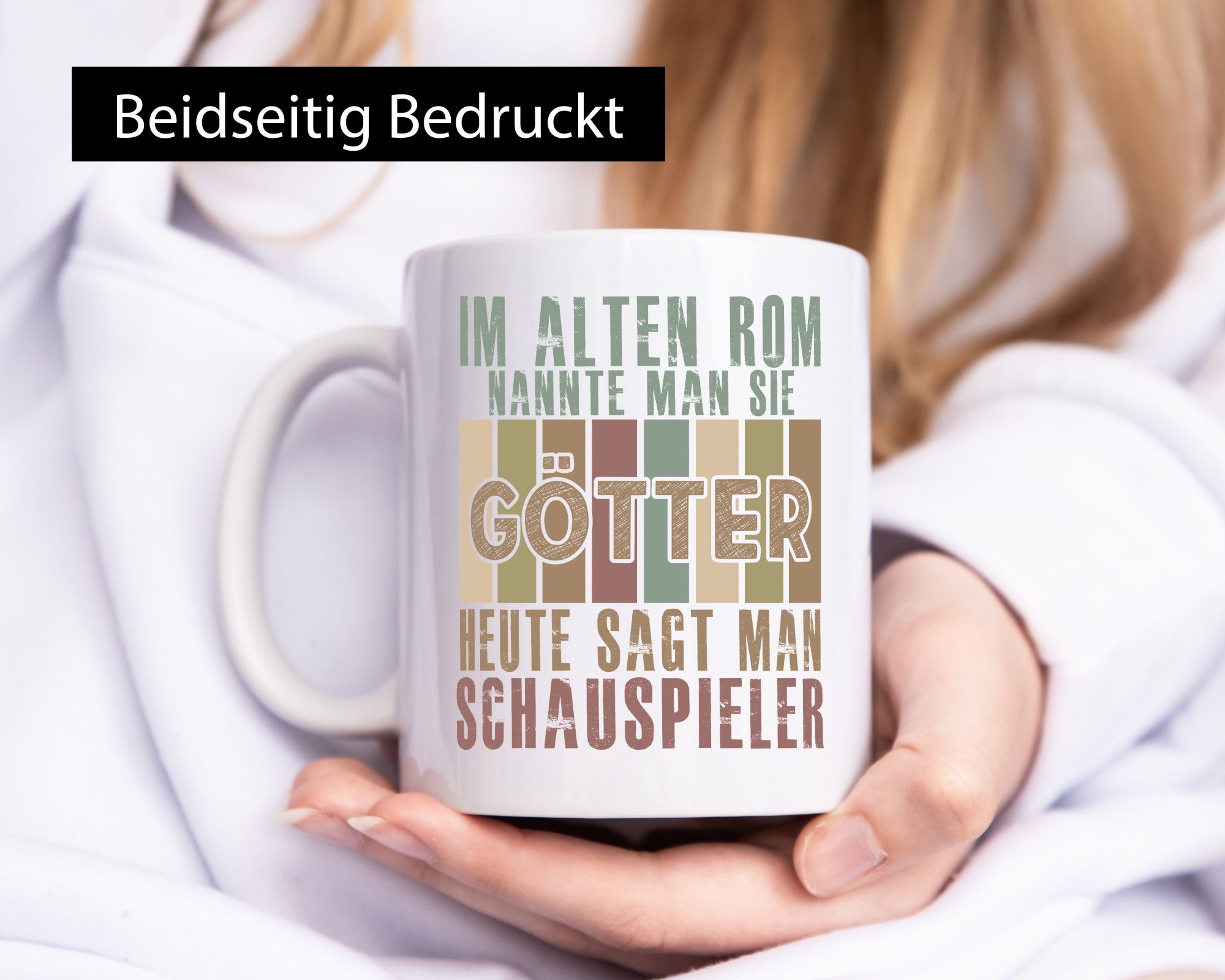 Heute sagt man: Schauspieler | Theater lustiger Spruch Geschenk Humor