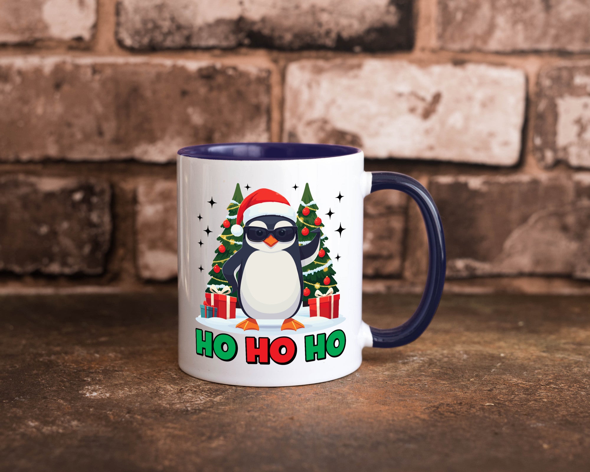 Ho | Weihnachts Pinguine Weihnachten lustig Humor Geschenkidee Geschenk Tasse