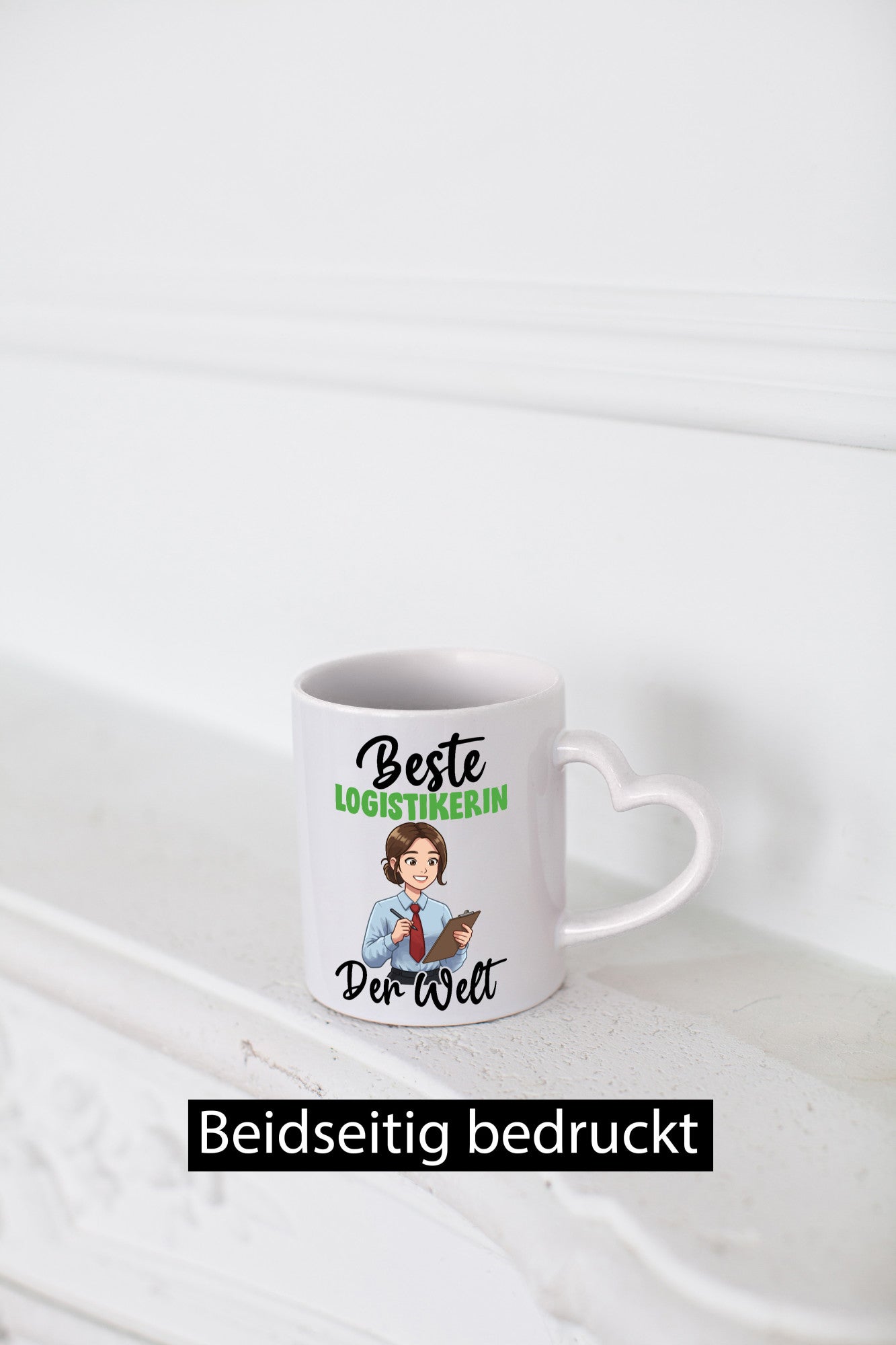 Beste Logistikerin | Logistik v2 lustig Humor Geschenkidee Geschenk Tasse