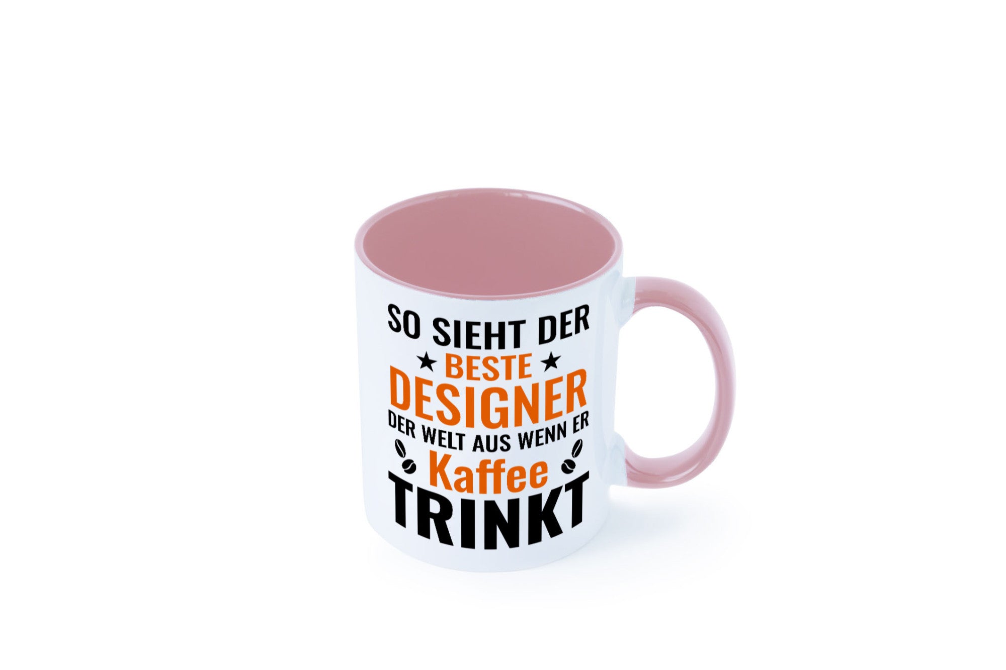 Kaffee trinkt: Designer Beruf | Mode Geschenkidee Arbeit Kollegen Büro Humor