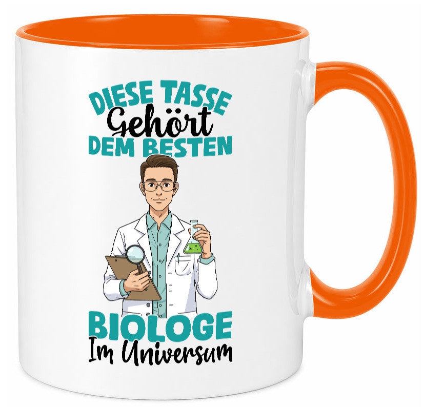 Im Universum: Biologe | Biologie Naturforscher Humor Geschenkidee Tasse