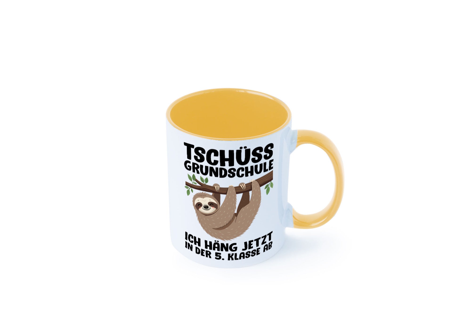 Tschüss Grundschule ich häng jetzt in der 5. Klasse ab Humor Geschenkidee Tasse