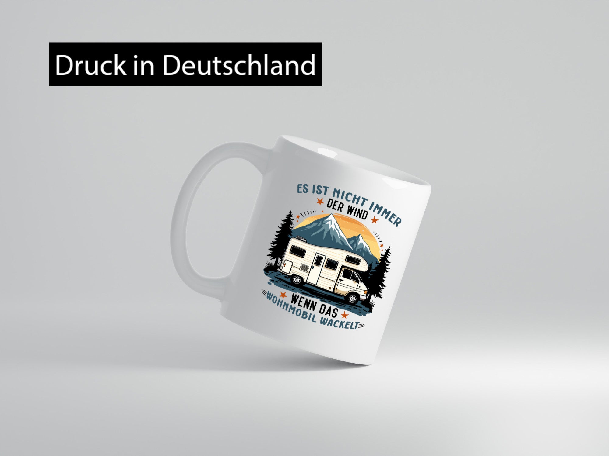 Es ist nicht immer der Wind | Wohnmobil Camper Camping v2 Geschenk Humor