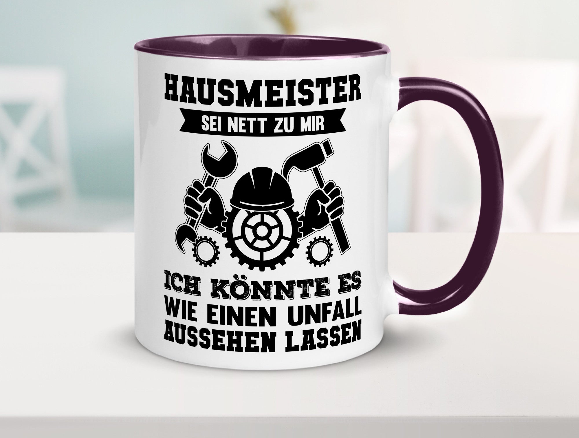 Hausmeister | Es könnte wie ein Unfall aussehen lustig Humor Geschenkidee