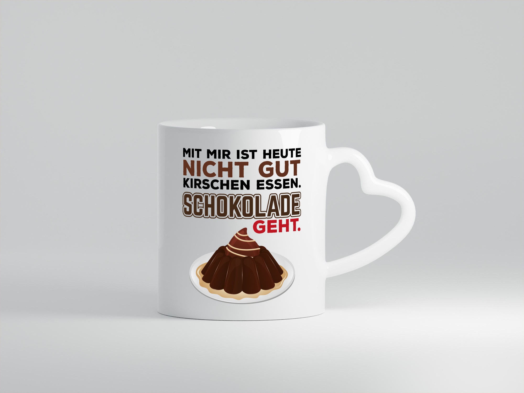 Chocolate Quote | Chocolate Lover Mug Chocolate Cake Humor Gift Idea