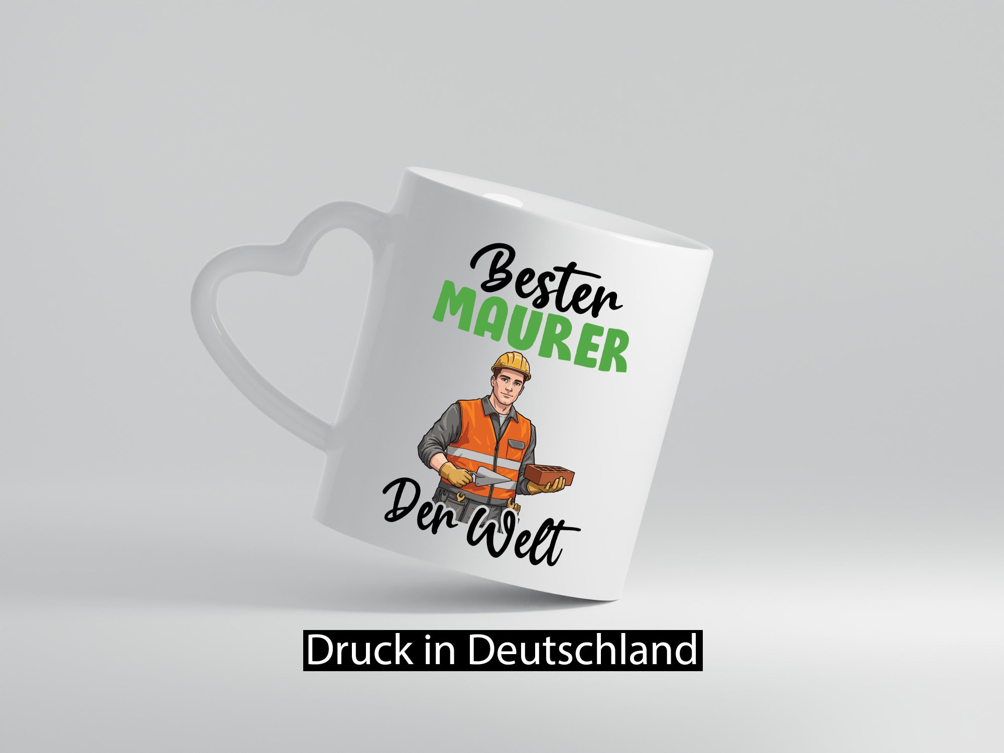 Bester Maurer | Bau Handwerker v2 Humor Geschenkidee Tasse