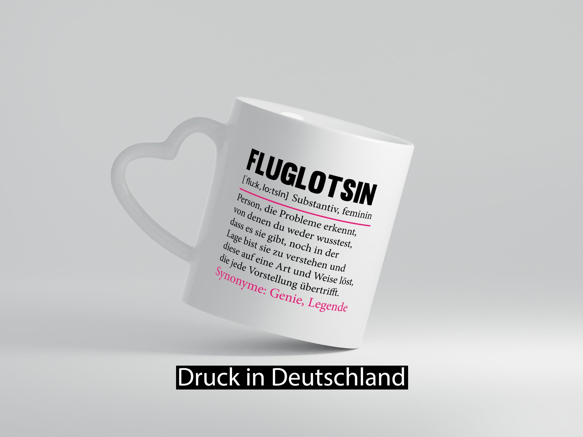 Fluglotsin | Flughafen Flugverkehr Spruch Humor Geschenkidee Tasse