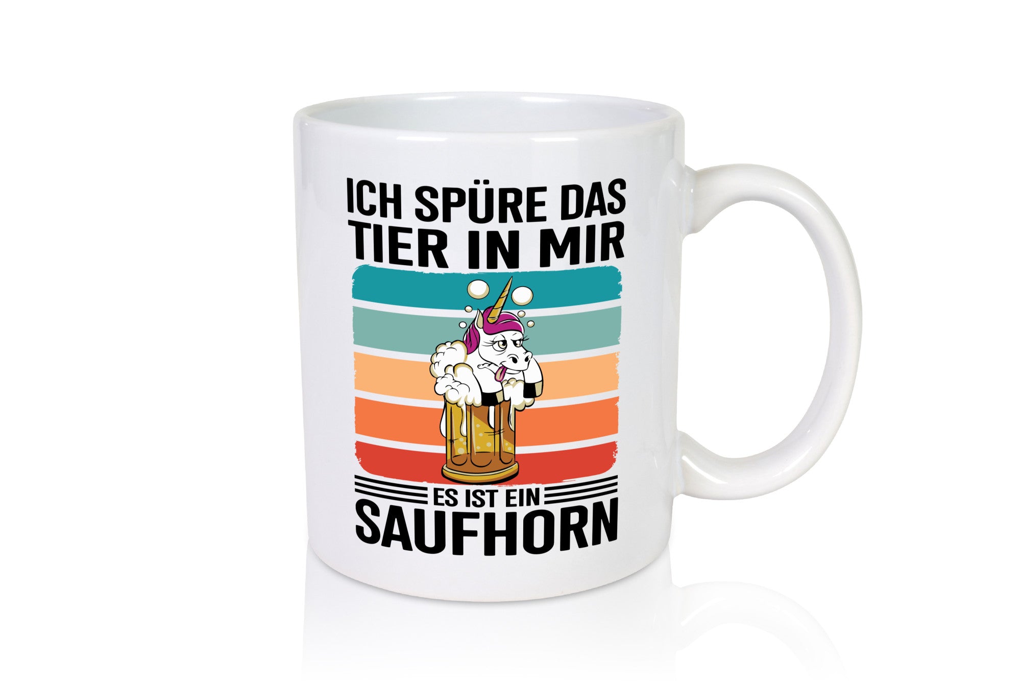 Ich spüre das Tier in mir es ist ein Saufhorn | Einhorn Humor Tierliebhaber