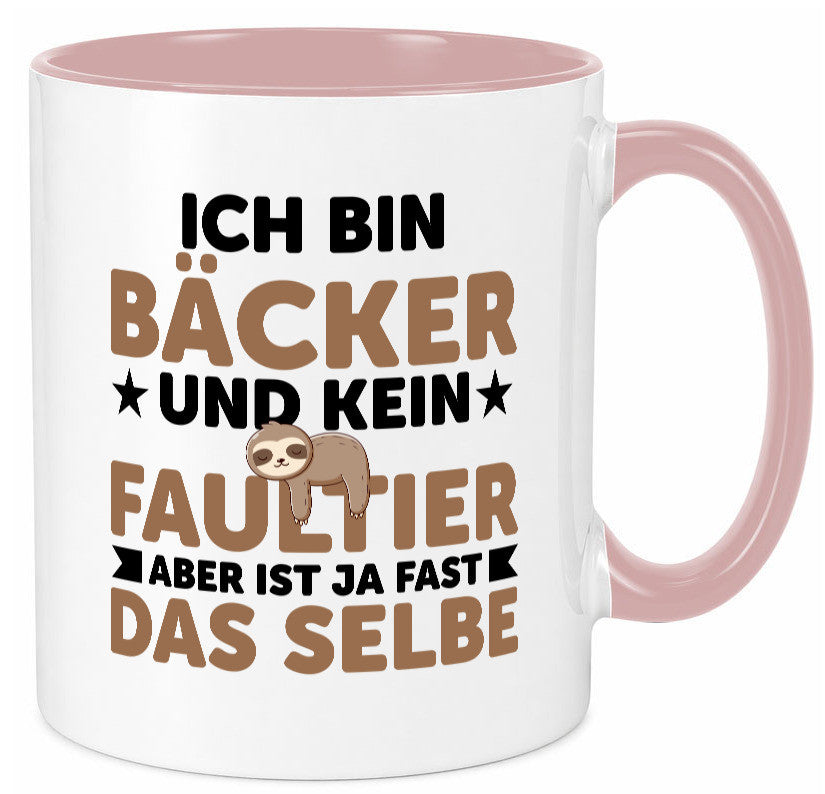 Ich bin kein Faultier: Bäcker | Bäckerei Backen Konditor Humor Tierliebhaber
