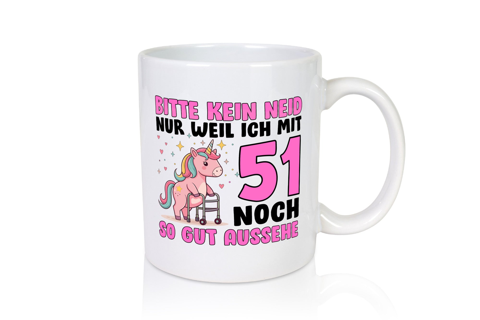 51. Geburtstag | 51 Jahre Mit noch so gut aussehen Humor Geschenkidee Tasse
