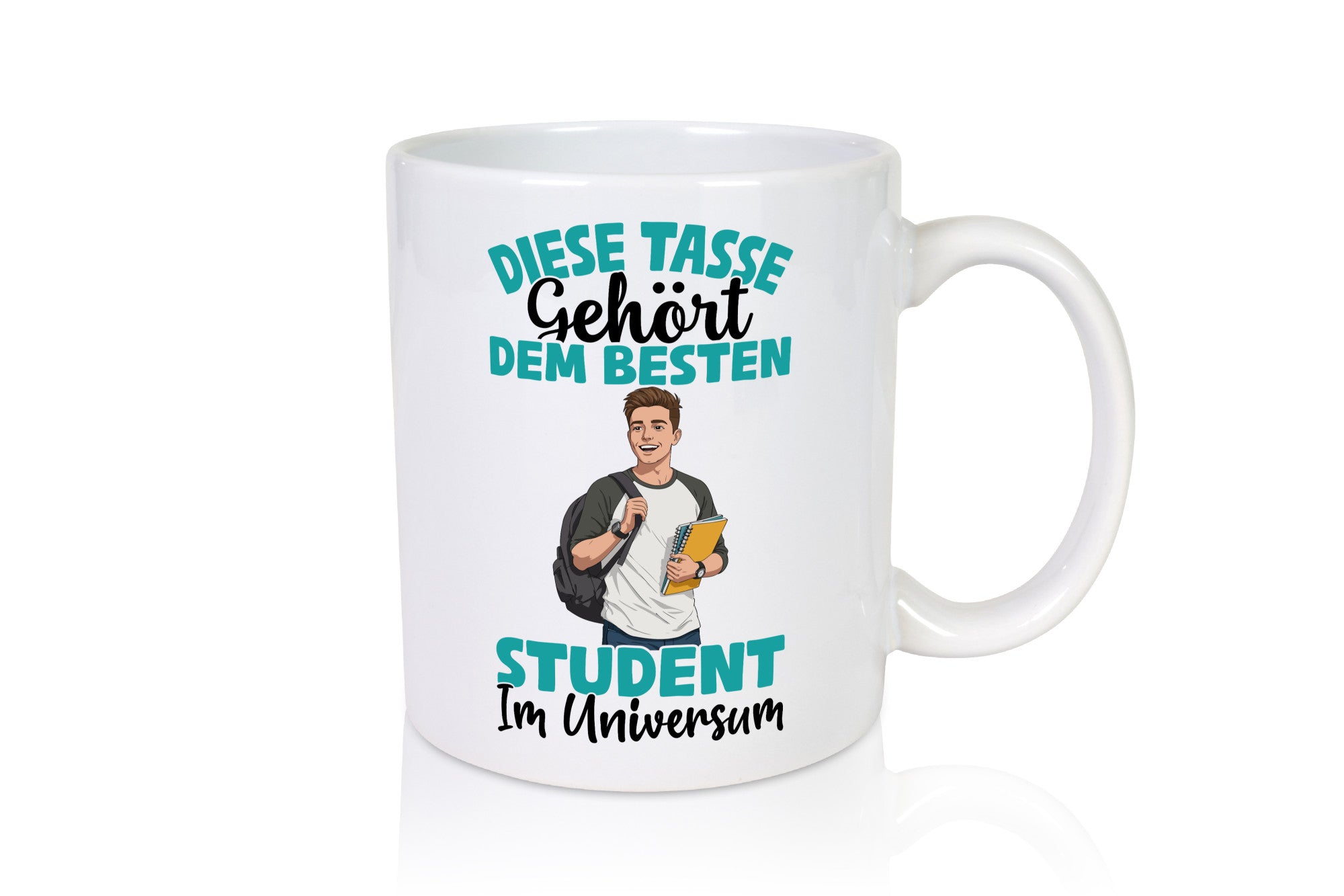 Im Universum: Student | Universität Uni Studium lustig Humor Geschenkidee