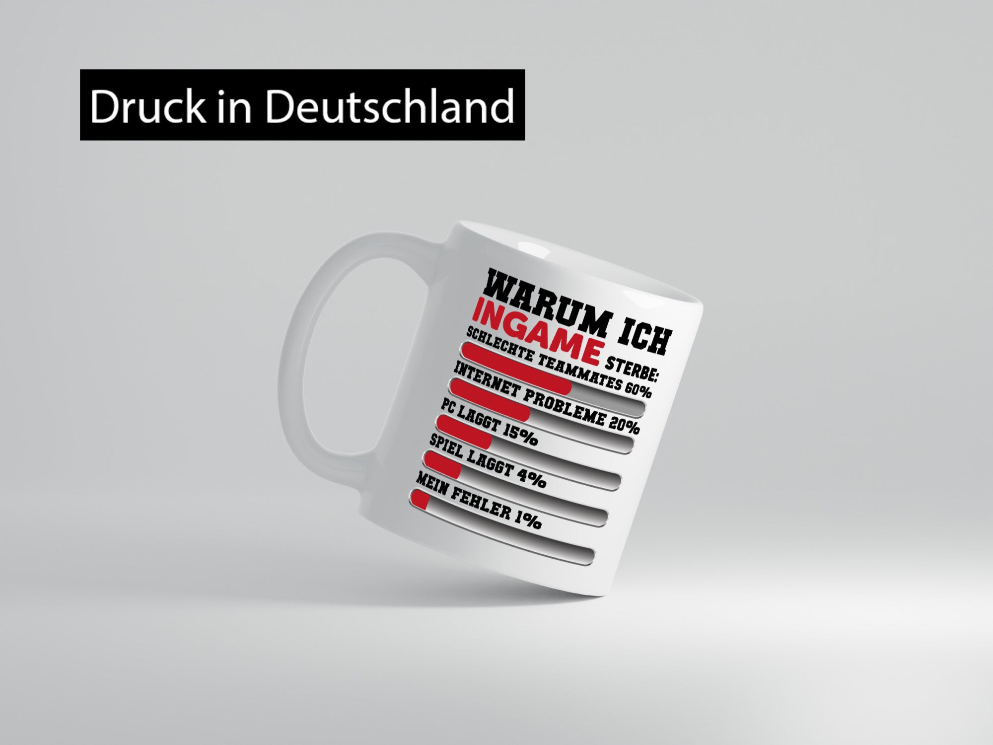Gamer-Spruch | Zocker-Tasse Zocken Humor lustige Geschenkidee