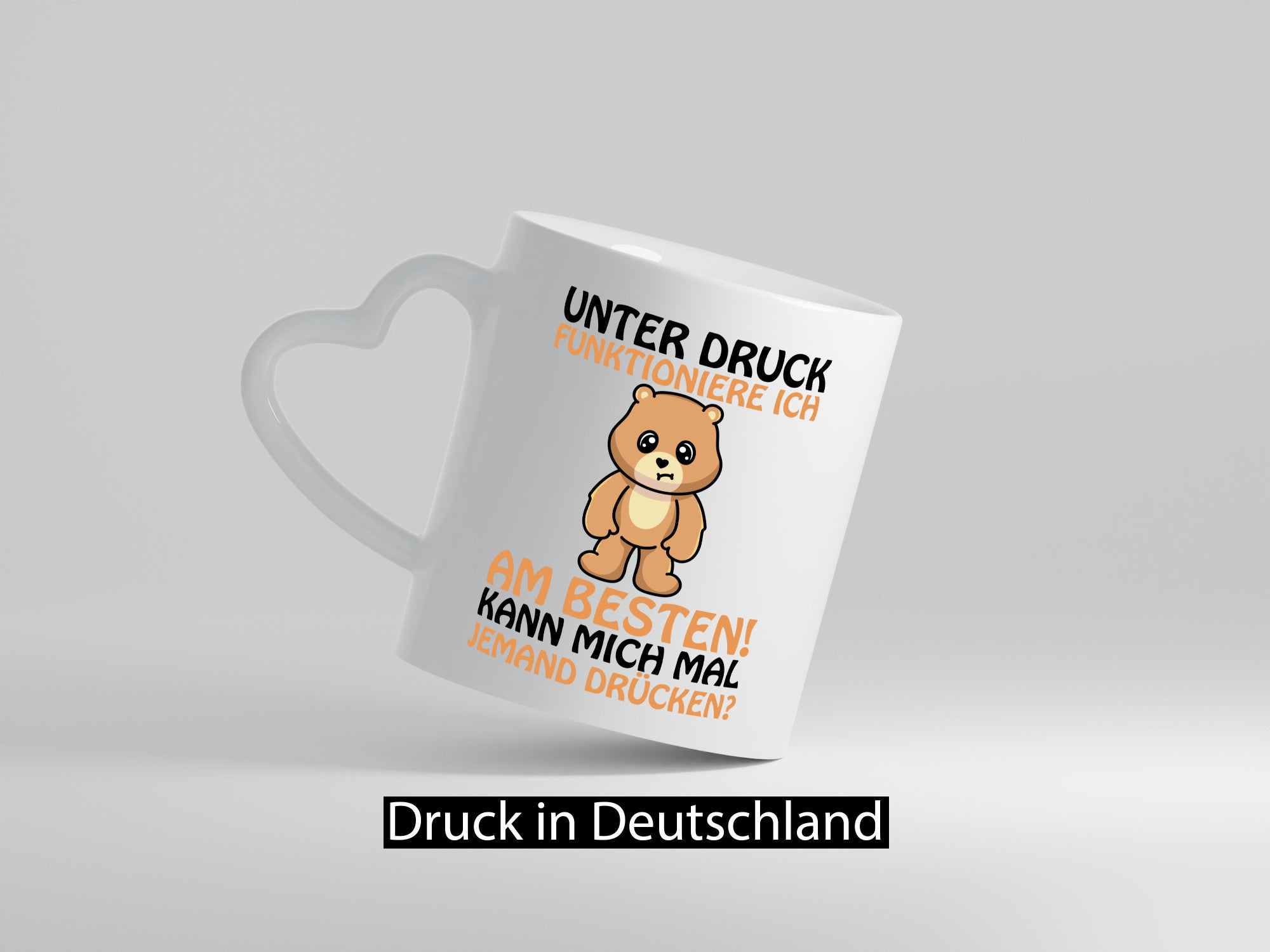 Unter Druck funktioniere ich am Besten | Drückt mich mal Geschenk Humor