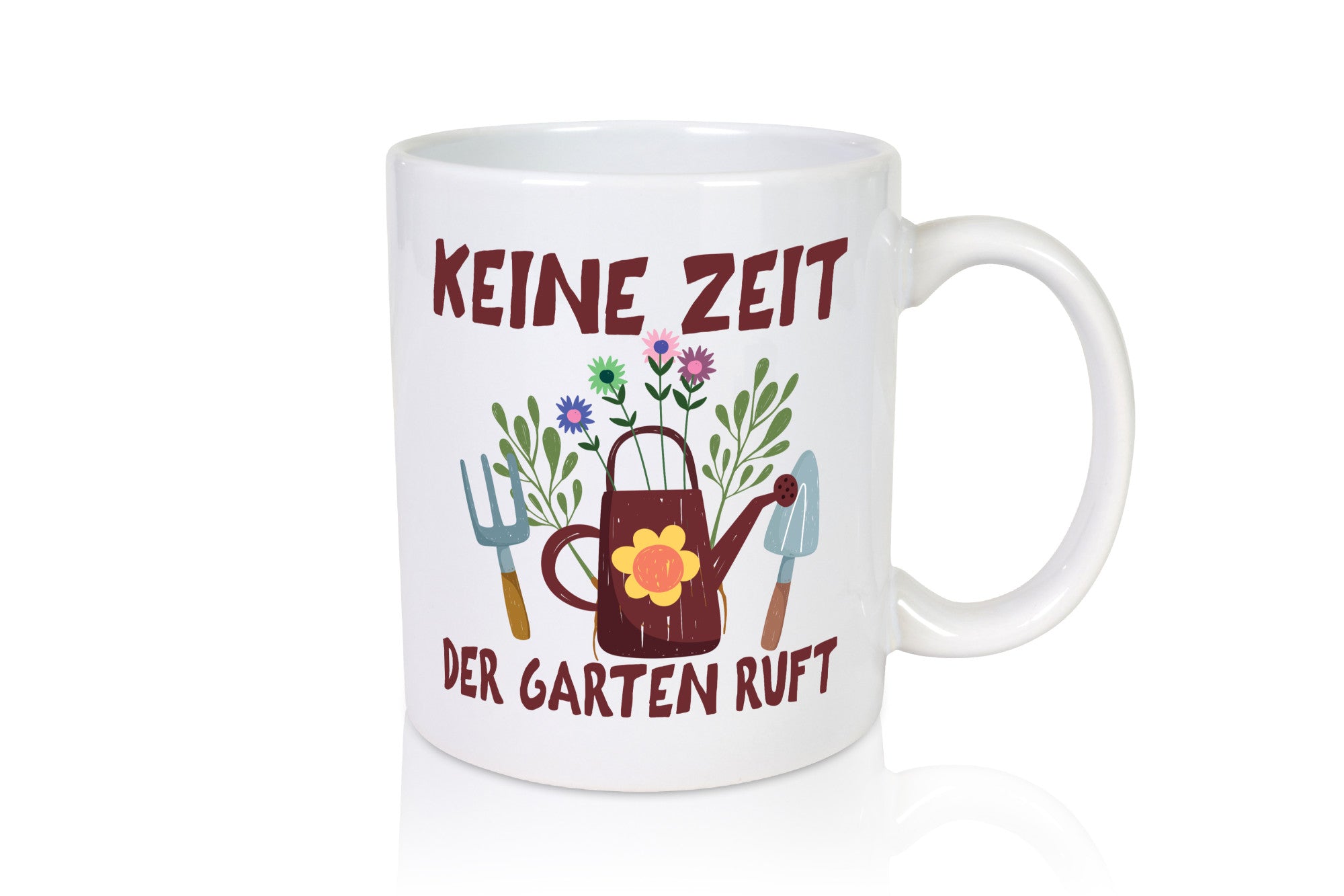Keine Zeit der Garten ruft | Gärtner Gartenarbeit lustiger Spruch Geschenk