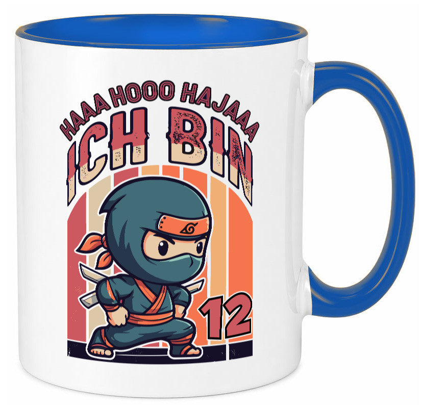 12. Geburtstag | Ninja Junge 12 Jahre Humor Geschenkidee Tasse