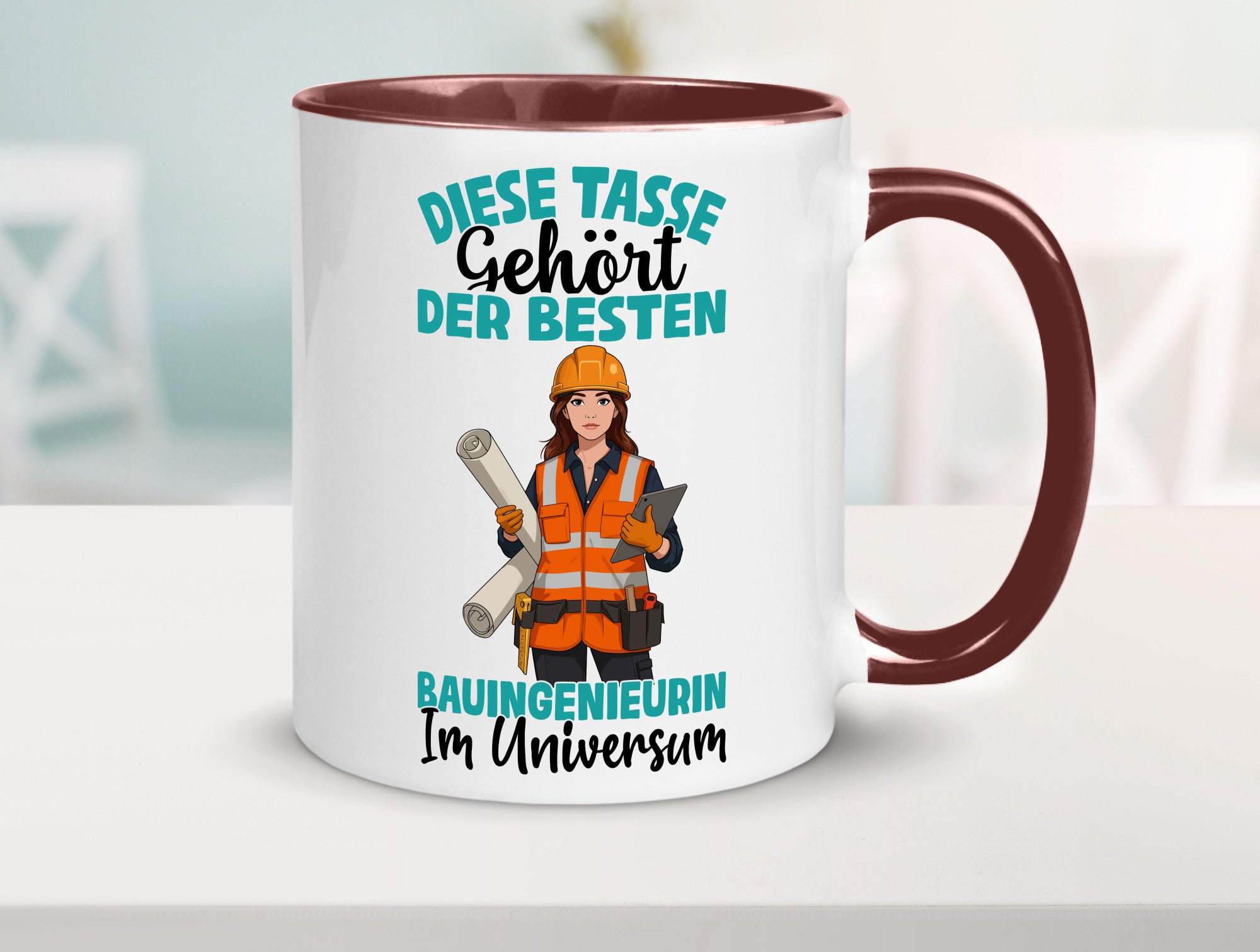 Im Universum: Bauingenieurin | Ingenieurin lustiger Spruch Geschenk Humor