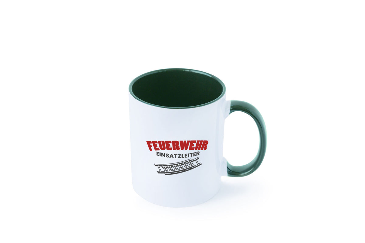 Feuerweher Einsatzleiter | Feuerwehrmann Feuerlöscher Geschenk Humor Tasse